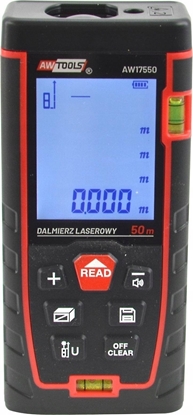 Изображение Dalmierz laserowy AWTools AWTOOLS DALMIERZ LASEROWY  50m