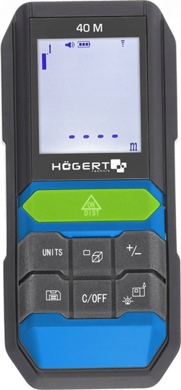 Изображение Dalmierz laserowy Högert Technik Dalmierz laserowy 40m