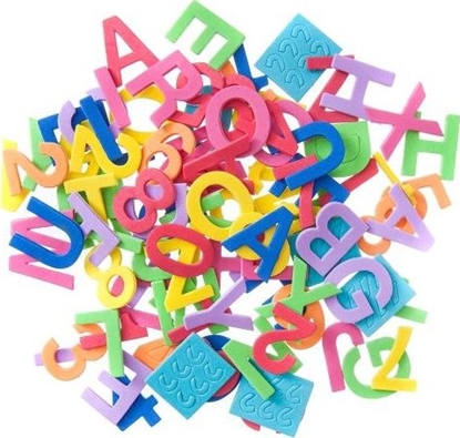 Picture of Dalprint Naklejki z pianki DPCRAFT Litery i cyfry 94szt. Dalprint