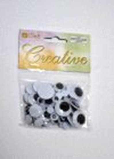 Picture of Dalprint Oczy naklejane czarne