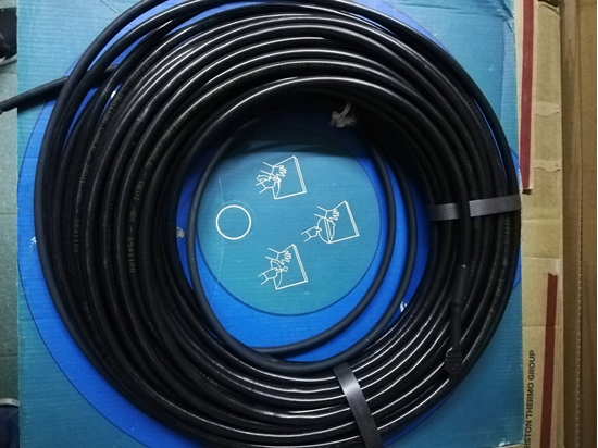 Picture of Danfoss Deviflex varmekabel 25 m 20 W/m med skærm beregnet til indstøbning i beton  Til is- og snesmeltning af tagrender, opkørsler mm