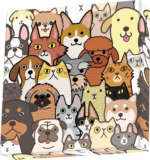 Picture of Dante Zestaw Diamond Dotz - Psy i Koty pudeko