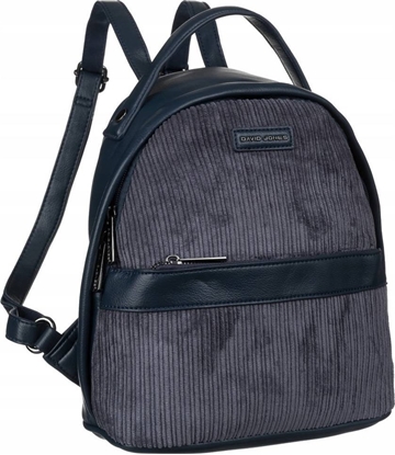 Attēls no David Jones Niewielki, praktyczny plecak damski ze skóry ekologicznej  David Jones NoSize