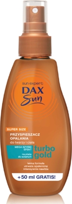 Picture of DAX Dax Sun Przyspieszacz opalania do twarzy i ciaa Turbo Gold - spray 200ml