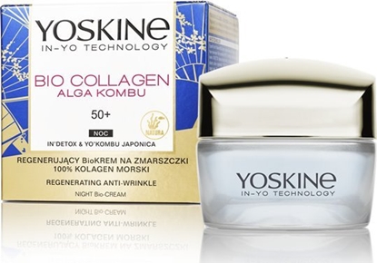 Picture of DAX Yoskine Bio Collagen 50+ Bio-Krem regenerujcy na zmarszczki na noc 50ml