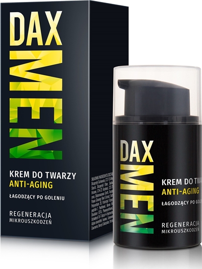 Picture of DAX Krem do twarzy Men Anti-Aging przeciwzmarszczkowy 50ml