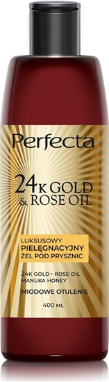 Picture of DAX PERFECTA 24K Gold&Rose Oil Luksusowy pielgnacyjny el pod prysznic 400 ml