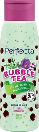 Picture of DAX Perfecta Bubble Tea Balsam do ciaa Silne Odywienie - Szafran,Rozmaryn i Zielona Herbata 400ml