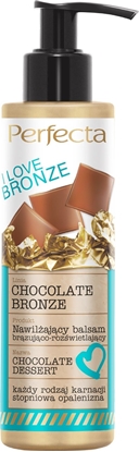 Attēls no DAX Perfecta I Love Bronze Nawilajcy Balsam rozwietlajco-brzujcy Chocolate Dessert 195ml