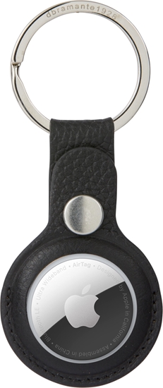 Изображение dbramante AirTag Key Ring Czarno-srebrny