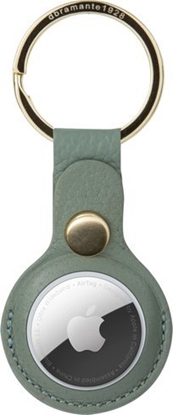Изображение dbramante Copenhagen - AirTag Key Ring - Green Bay/Gold