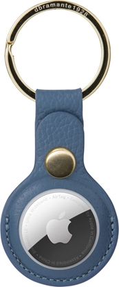 Изображение dbramante Copenhagen - AirTag Key Ring - Um Blue/Gold