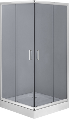 Picture of Deante kabina Funkia kwadratowa, szko grafitowe, 80x80 cm (KYC_442K)