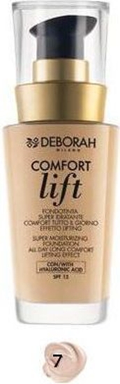 Изображение Deborah Milano Comfort Lift Moisturizing Foundation SPF15 podkad nawilajcy z efektem liftingu 07 Vanilla 30ml