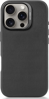 Изображение Decoded Leather Backcover iPhone 16 Pro Black