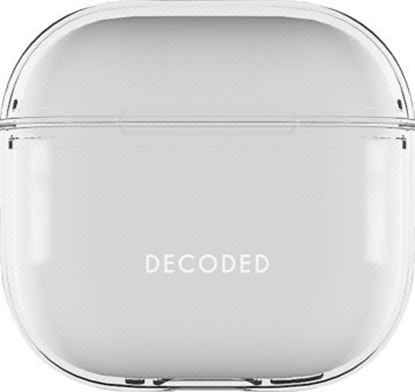 Attēls no Decoded Silicone Aircase - silikonowa obudowa ochronna do AirPods 4 gen. (transparent)