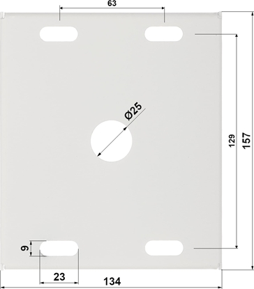 Attēls no Dedra BLACHA MONTAOWA BM-130X160/ECO