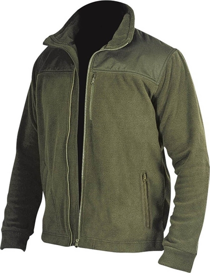 Picture of Dedra Bluza polarowa z wstawkami, 280g/m2, rozm.L, kolor zielony