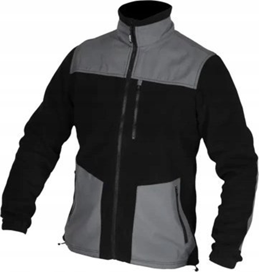 Picture of Dedra Bluza polarowa ze wstawkami, 280g/m2, rozm.M, czarno-szara