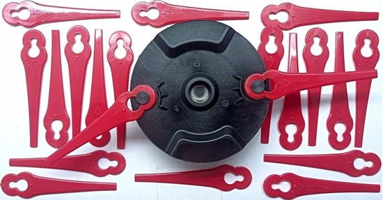 Изображение Dedra Gowica do podkaszarki z plastikowymi ostrzami 20 szt.