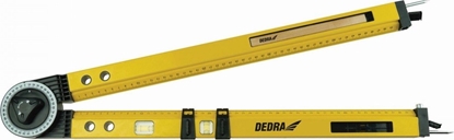 Изображение Dedra Ktomierz nastawny z poziomnic 620mm, 2 libelki