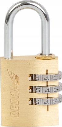 Изображение Dedra Kódka mosina z zamkiem szyfrowym 25mm
