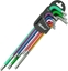 Picture of Dedra Klucze torx extra dugie kolor T10-T50 zestaw 9szt,S2