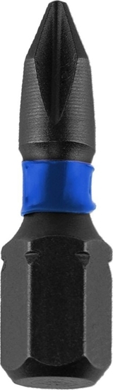 Изображение Dedra Kocówki wkrtakowe udarowe Phillips PH2x25mm, 2szt blister