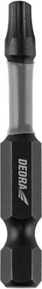 Изображение Dedra Kocówki wkrtakowe udarowe Torx T25x50mm, 2szt blister