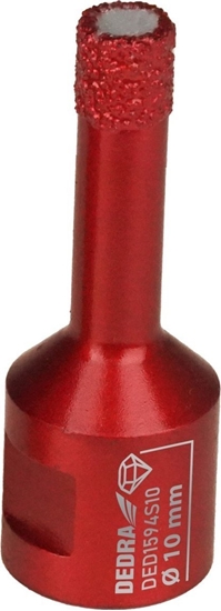 Изображение Dedra Koronka diamentowa czerwona VB M14 10mm