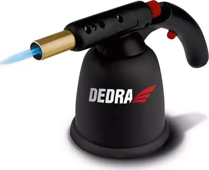 Изображение Dedra Lampa lutownicza gazowa z zaponem PIEZO, plastikowa obudowa