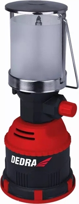 Изображение Dedra Lampa turystyczna gazowa z zaponem PIEZO, 80W