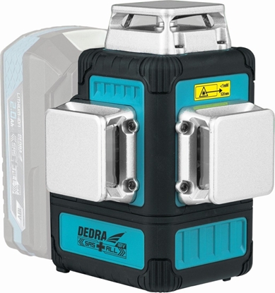Picture of Dedra Multilaser 3D 18V, zielony, walizka SAS