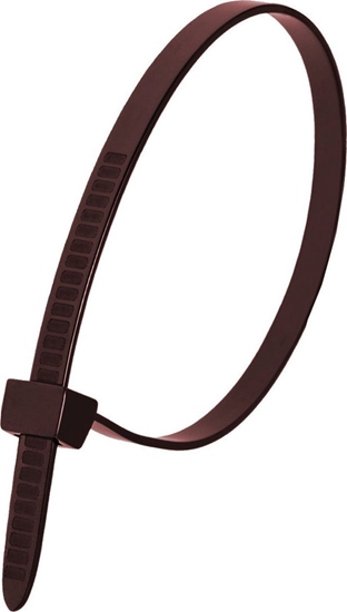 Изображение Dedra Nylonowe opaski zaciskowe brzowe 2,5x200mm (100szt.)