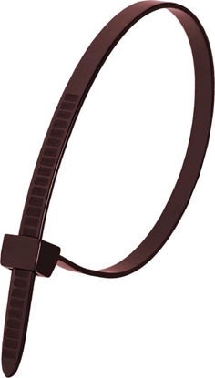 Изображение Dedra Nylonowe opaski zaciskowe brzowe 7,6x370mm (100szt.)