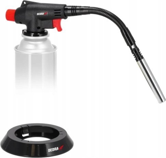 Изображение Dedra Palnik gazowy z zaponem PIEZO, elastyczna dysza, 3kW