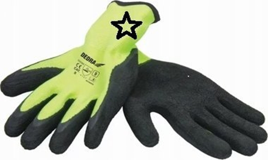 Picture of Dedra Rkawice ochronne pokryte spienionym lateksem, rozm.8 (para)