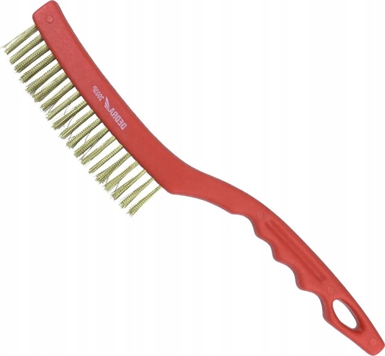 Picture of Dedra Szczotka druciana 3-rzdowa, mosidz, 340mm, uchwyt plastik