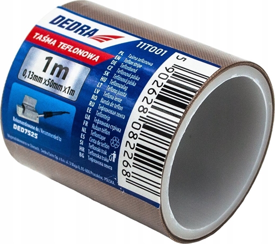 Изображение Dedra Tama teflonowa 10mx50mmx0,13mm, samoprzylepna