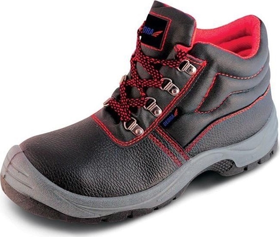 Изображение Dedra Trzewiki bezpieczne T1A, skórzane, rozmiar: 37, kat.S1P SRC