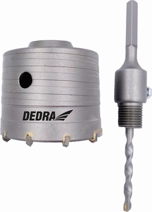 Изображение Dedra Wierto koronkowe 80mm HM z uchwytem HEX