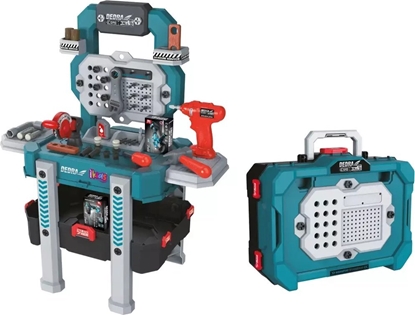 Picture of Dedra Zabawka Stó warsztatowy/walizka 78szt