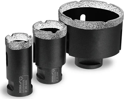 Picture of Dedra Zestaw koronek diamentowych VB 3szt. 28,35,68mm