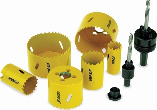 Picture of Dedra Zestaw otwornic bi-metalowych 9szt