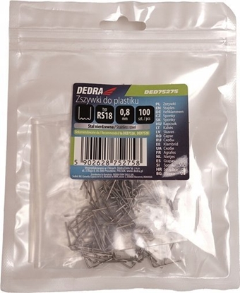 Picture of Dedra Zszywki do plastiku typ RS46, 0.6mm,M do naronik.zew.100szt