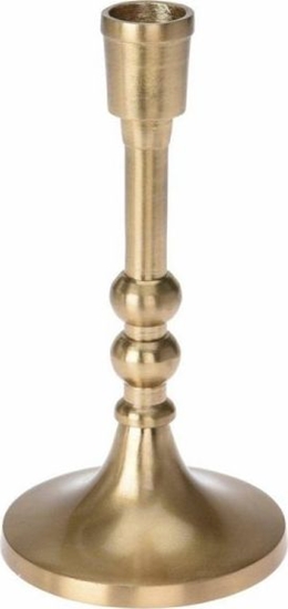 Picture of Dekoracja domu wiecznik aluminiowy zoty 17,5 cm