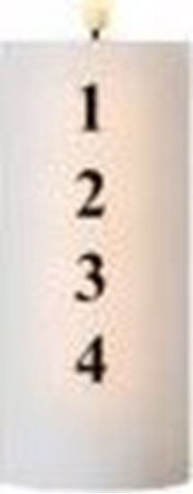 Picture of Dekoracja witeczna Lenovo Sirius Home 80704, White, 1 lamp(s), Battery, AAA, 150 mm, 7 cm