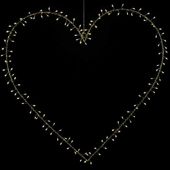 Picture of Dekoracja witeczna Sirius Liva Cluster heart, 140LED