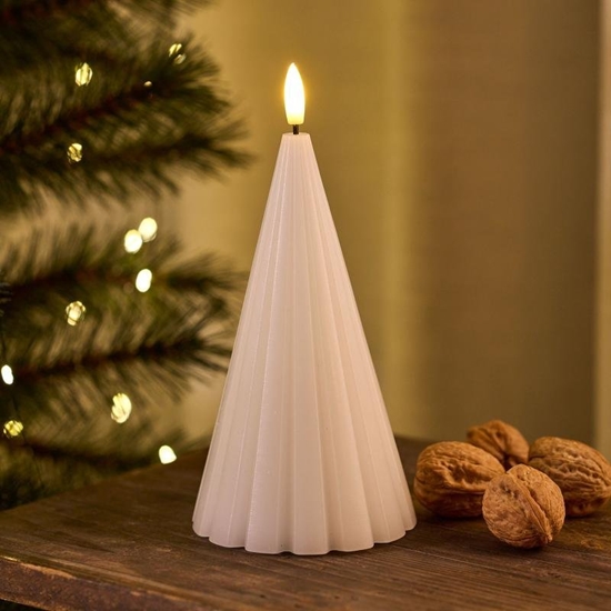 Picture of Dekoracja witeczna Sirius Sirius Laura Tree, H17cm, white