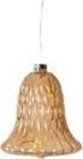 Picture of Dekoracja witeczna Sirius Sirius Luna Bell H10cm Amber